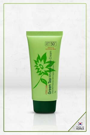 Green Tea Içeren Yatıştırıcı Leke Ve Akne Karşıtı Koruyucu Spf50- Pa-- Uva-uvb Güneş Koruyucu Krem - 2