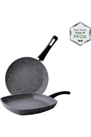 Gris Bio Granit Pfannen- und Grillset 153. 03. 08. 0354 - 2