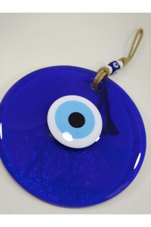 Große Evil Eye-Perle, 17 cm, handgefertigte Wanddekoration - 4