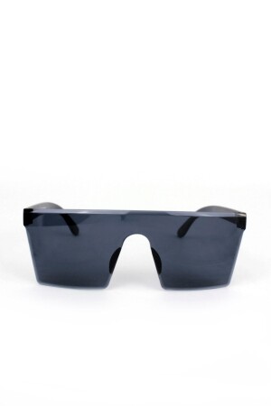 Große quadratische Unisex-Sonnenbrille Schwarz mob8524120 - 3