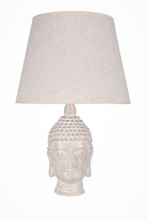 Großer Buddha-Lampenschirm im modernen Design, antikweiß, cremefarben, qdecbbudaabj004 - 2