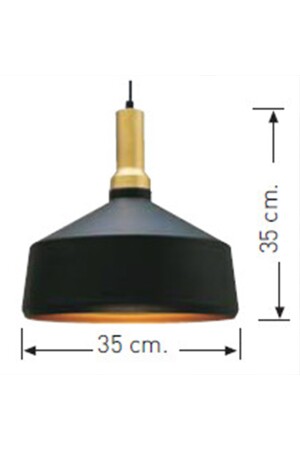 Großer schwarzer einzelner Kronleuchter für Wohnzimmer, Küche, Wohnzimmer, Flur, Hotel, Café, Lampe, Geschäft, Geschäft, Kronleuchter BMM2038XXXX01 - 9