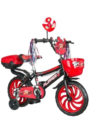 Gruppe Schwarz-Rot 15 Rad 4 Rad Kinderfahrrad MARS0004 - 3