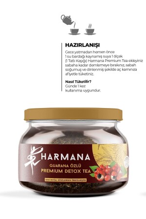 Guarana Özlü Premium Detox Tea 2 Aylık Kullanım 150 Gr - 3