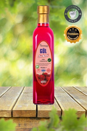 Gül Sirkesi %100 Doğal Fermantasyon Rose Vinegar 500 ml TYCTSOF9NN171522215376909 - 1