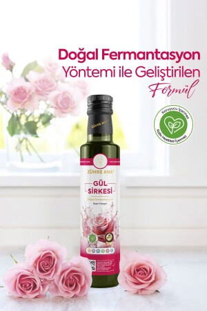 Gül Sirkesi Doğal Fermantasyon Rose Vinegar 500 ml - 5