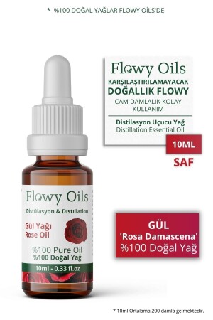 Gül Yağı %100 Doğal Bitkisel Uçucu Yağ Rose Oil 10ml - 2