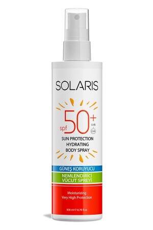 Tüm Cilt Tipleri Için Suya Dayanıklı Güneş Koruyucu Krem Sprey Spf 50 Yüksek Koruma (200 ML) HJLRSTV3 - 3