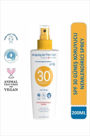 Güneş Koruyucu Sprey Spf30 200ml Uva Uvb Koruması- Suya Dayanıklı- Leke Önleyici - 2