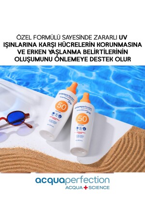 Güneş Koruyucu Sprey Spf50 200ml Uva Uvb Koruması- Suya Dayanıklı- Leke Önleyici - 4