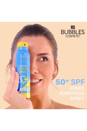 Güneş Koruyucu Sprey Yüksek Koruma -50 Spf Leke Karşıtı - Vitamin E - Panthenol 150ml bsa004 - 2