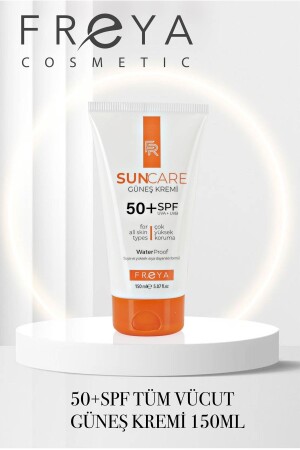 GÜNEŞ KREMİ 150ML SUN CARE -50 SPF LEKE KARŞITI VE YÜKSEK KORUMALI 5010 - 1