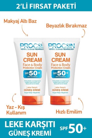 Güneş Kremi (50 ML * 2 ADET) Fırsat Paketi - 2