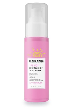 Güneş Kremi SPF 50- Pembe Ton Eşitleyici (Pink Tone-Up) Güneş Kremi Yeni Nesil Kore Filtreli - 2