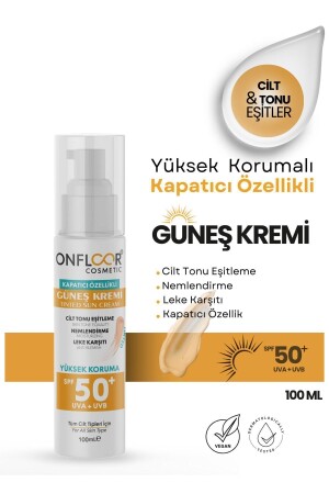 Güneş Kremi Tinted (kapatıcı) Özellikli 50 Spf - 2