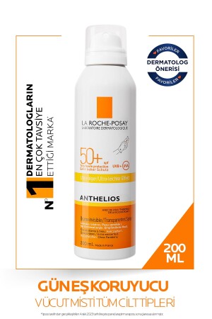 Güneş Spreyi Anthelios Transparentes 200 ml 3337872420153 - 2