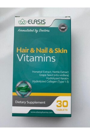 Haar-Nagel-Haut-Vitamine 30 Kapseln Biotin 2500 mg - 2