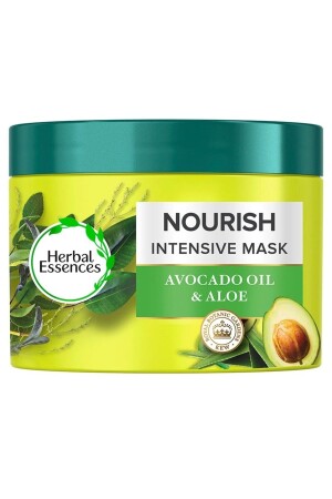 Haar- und Kopfhautmaske mit Aloe- und Avocadoöl, 450 ml - 4