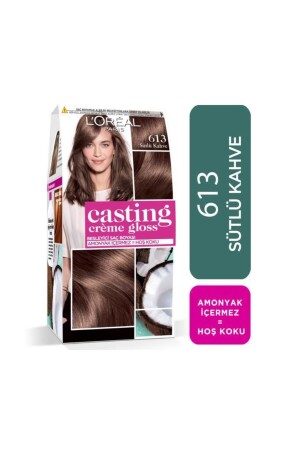 Haarfärbemittel – Casting Creme Gloss 613 Milchbraun 3600523302888 - 2