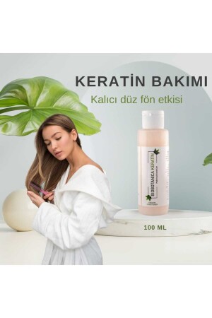 Haarglätter Keratin Care Brasilianisches Föhnen 100 ml - 2