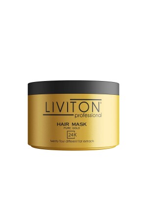 Haarmaske 24k Gold Serie 300 ml 24 verschiedene Kräuteröle 24KMSK - 3