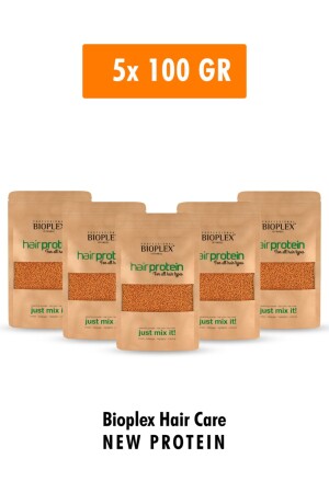 Haarpflegeprotein – Spezialprodukt gegen Schäden beim Aufhellen und Färben der Haare 5x100 g – 5 Packungen - 3