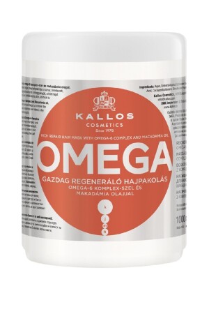 Haarreparaturmaske mit Omega-6-Komplex und Macadamiaöl 1000 ml KJMN1152 - 2