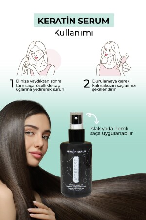 Haarserum Keratin 75 ml 2 Stück - 4