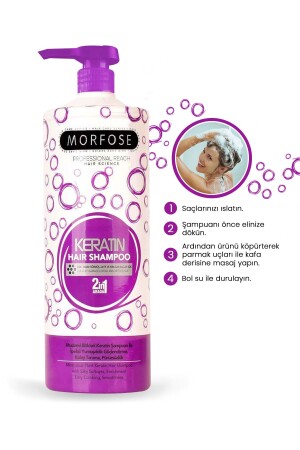 Haarshampoo Keratin 1000 ml - 6