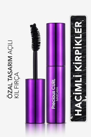 Hacim Ve Kıvrım Veren Maskara (SİYAH) - Precious Curl Mascara - Lf71 Classic - 8690604197576 - 2