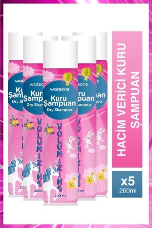 Hacim Verici Kuru Şampuan 200 Ml 5 Adet - 2