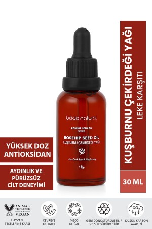 Hagebuttenkernöl kaltgepresst, gegen Hautunreinheiten und aufhellend, 100 % rein, 30 ml - 2