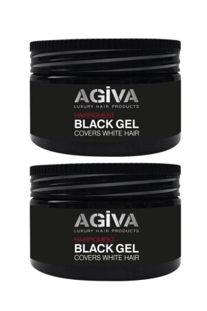 Hair Black Gel Beyaz Saçlar Için Kapatıcı Jel 250ml X2 86987030269192 - 2