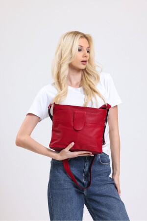 Hakiki Deri Crossbody Postacı Çanta ÖZCMODEL - 2