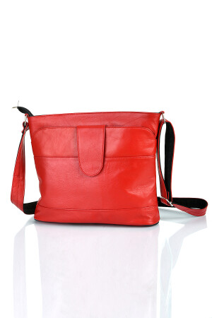 Hakiki Deri Crossbody Postacı Çanta ÖZCMODEL - 5