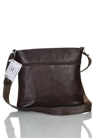 Hakiki Deri Crossbody Postacı Çantası - 4