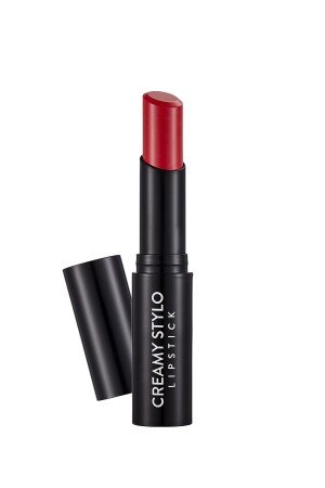 Halbglänzender Lippenstift – Cremiger Stylo-Lippenstift – 008 Rot – 8682536013680 - 3