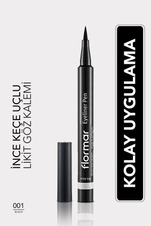 Halbmatter Eyeliner (SCHWARZ) – Eyeliner-Stift – 001 Schwarz – 8690604109609 - 2