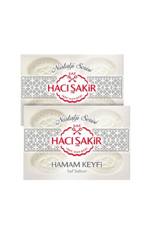 Hamam Keyfi Geleneksel Saf Beyaz Sabun 4x200 gr X2 Adet - 4