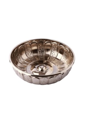 Hamam Tası Osmanlı Motifli Metal Banyo Tası Kt101 - 3