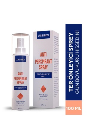 Hand-Fuß- und Achsel-Antitranspirant-Spray 100 ml - 1