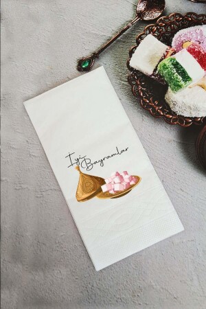 Happy Holidays Talking Napkin Präsentationsserviette - 2