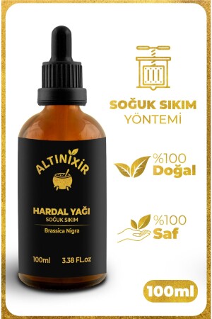 Hardal Yağı Soğuk Sıkım 100ml KAYI20HAR - 2