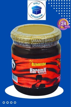 HaremX Atom Güç 240gr Ginsengli Keçiboynuzu Pekmezli Bitkisel Güç Atom Macunu hkm175 - 3