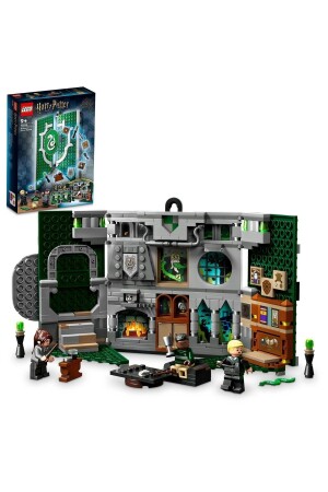 ® Harry Potter™ Slytherin™ Binası Bayrağı 76410 -Yaratıcı Oyuncak Yapım Seti (349 Parça) - 1