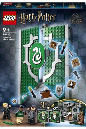 ® Harry Potter™ Slytherin™ Binası Bayrağı 76410 -Yaratıcı Oyuncak Yapım Seti (349 Parça) - 4