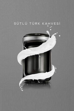 Hatır Hüps Sütlü Türk Kahve Makinesi Antrasit - 3