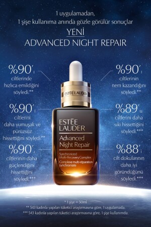 Hautpflegeset – Advanced Night Repair Serum 20 ml + Eye Matrix Augencreme 5 ml – Hyaluronsäure - 7