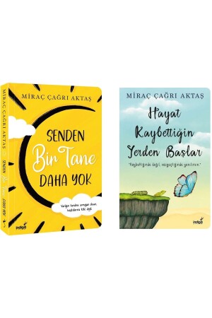 Hayat Kaybettiğin Yerden Başlar - Senden Bir Tane Daha Yok Miraç Çağrı Aktaş 2 Kitap Set miraçset - 2