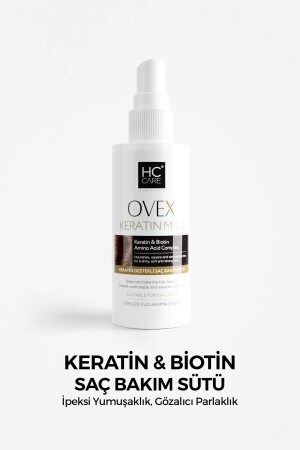 Hc Ovex Keratin & Biotin Haarpflegemilch – 150 ml. Neuer Duft - 2